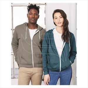 Sudaderas personalizadas de moda para mujer, sudaderas de lana de manga larga con servicio OEM, sudaderas con cremallera para damas. - Product Image 6