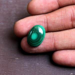 อัญมณีทรงรีจากมรกตอัญมณีทรงหลวมสำหรับปรับเทียบแล้วจี้/สร้อยข้อมือ/จี้ทำในสไตล์เรียบ - Product Image 1