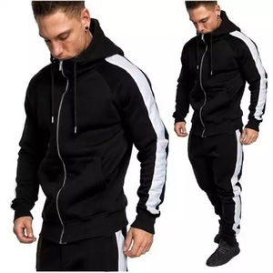 Costumes de jogging en gros hommes veste de survêtement verte super joggeurs costume avec impression sur soie personnalisée - Product Image 2