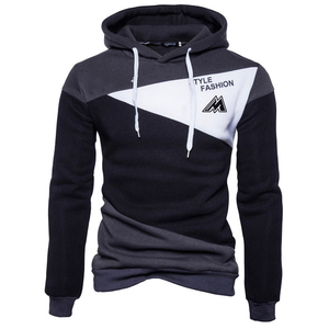Automne lettre imprimer vêtements de sport nouvelle mode hommes coton pull survêtement Hip Hop Streetwear à capuche et sweat hommes à capuche - Product Image 6
