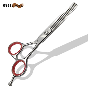 6-Inch Hair Thinning <b>Scissors</b> Offset Handle Stainless Steel for Barber Tool - Product Image 2