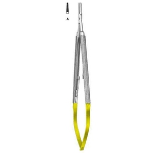 Porte-aiguilles t.c, pour appareil chirurgical en acier inoxydable, 1 pièce, porte-aiguille, scanlan - Product Image 5