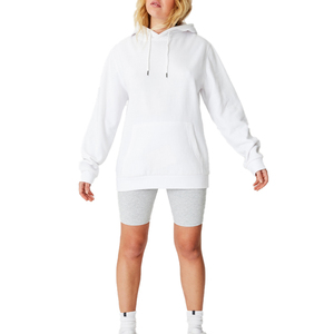 OEM Sservice New Arrivals Over size <b>White</b> <b>hoodies</b> Winter collection <b>Ladies</b> Contrast Color Cashmere Fashion <b>Hoodies</b> - Product Image 1