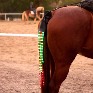 Luz trasera <span class=keywords><strong>de</strong></span> <span class=keywords><strong>caballo</strong></span> <span class=keywords><strong>de</strong></span> neopreno suave recargable para fines decorativos - Product Image 2