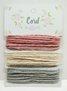 ชุด DIY งานทำมือแบบปรับแต่งเอง2022ทันสมัยเส้นใยปอกระเจาม้วนเส้นใหญ่-ความคงทนสูงสิ่งทอที่กำหนดสีและความยาวได้ตามต้องการ - Product Image 2