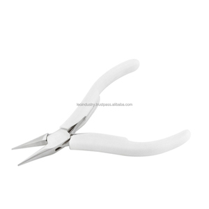 Pince à bijoux WALIYA en acier inoxydable à coupe coussin, avec poignée ergonomique personnalisée pour le nettoyage et le bricolage de bijoux - Product Image 2