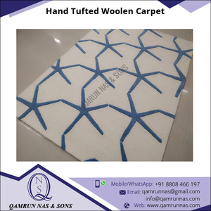 Nouvelle Arrivée Tapis en Laine de Luxe Tufté à la Main, Exportateur en Gros d'Inde, Meilleur Prix, Pour la Maison et la Prière, Style Uni, Anti-taches - Product Image 5