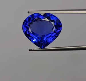 Pierres précieuses naturelles, 9.50 cm, Tanzanite 100%, couleur naturelle, bleu à Violet, excellente couleur, jeu ou cœur de feu - Product Image 2
