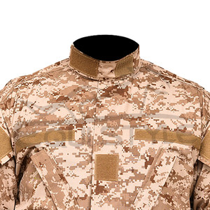 Digital Camo Long Sleeve Hunting <b>Shirt</b> Khaki <b>Camouflage</b> Performance Tee Custom Orders Outdoor Tactical Apparel - Product Image 3