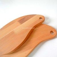 Grande planche à découper en bois de forme mangue naturelle, design vintage écologique personnalisé, pour la cuisine, ensemble de bols et d'assiettes en céramique