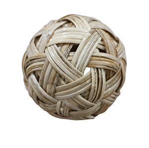 ลูกหวาย/ลูกกระสุนปืน/Chinlone SepakTakraw,ลูกเตะกีฬาทำจากไม้หวายขนาดมาตรฐาน5นิ้ว/10ซม./20ซม. - Product Image 1