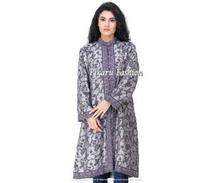 Robe longue brodée à fleurs pour femmes, vêtements de plage et de dispositif, de style bohème, marocain, couleur Pastel, animaux, vente en gros - Product Image 1