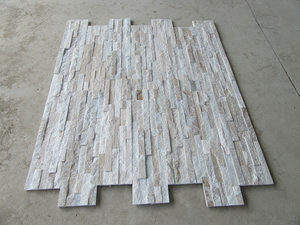 <span class=keywords><strong>Pierre</strong></span> de Culture en Marbre Naturel Avec Grain de Bois Blanc Doré - Product Image 5