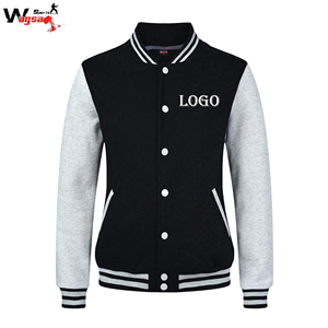 Chaquetas Varsity de Lana de Invierno con Cuello Alto, Diseño Personalizado 2022, Venta al Por Mayor, Alta Calidad, Resistentes al Viento y Ecológicas - Product Image 3