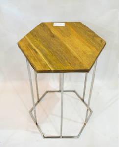 Mesa de centro pequeña de nuevo diseño con tapa de madera para decoración de sala de estar - Product Image 5