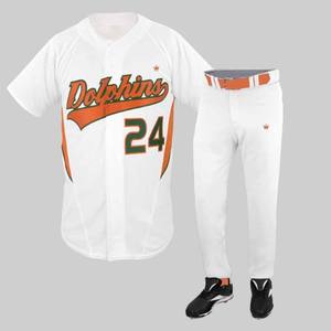 Uniformes de béisbol profesionales con diseño personalizado al por mayor, ropa deportiva de equipo transpirable y duradera para hombres y jóvenes - Product Image 2