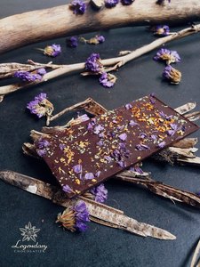 Caja de embalaje para barra de Chocolate, decoración con flores y nueces, alta calidad para la exportación y cerebración - Product Image 2