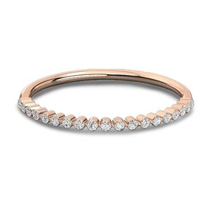 Anillo de Diamantes con Diamantes Naturales Certificados por Laboratorio para Mujer, Colección con Certificación IGI e Ingemco en India, Precios al por Mayor - Product Image 1