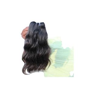 Stylish Lightweight Indian Virgin Remy Human Hair Extensions Unprocessed Soft Machine Weft in Curly Wavy Favorite Item - Product Image 1