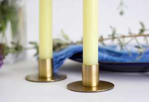 Elegant <b>Candle</b> <b>Stand</b> in Iron with Gold Finished Perfect for Stylish Home and Wedding Decor Lighting Lightweight - Product Image 4