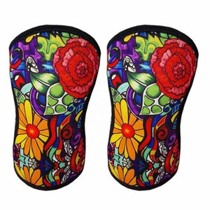 Équipement de fitness Manchons de genou en polyester personnalisés-Accessoires de fitness en vrac - Product Image 2