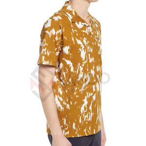 Camisa de Golf para Hombre, Diseño Personalizado al por Mayor, de Alta Calidad, Transpirable, Tejido Sólido Estampado, de Secado Rápido para Verano - Product Image 3