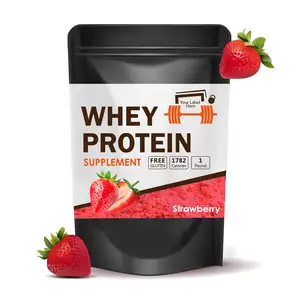 Bubuk Suplemen Nutrisi Lengkap Gemuk Otot Besar Produsen Kustom Rasa Protein Whey