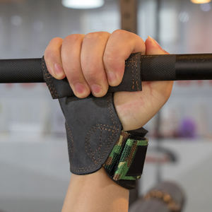 Sangles de musculation et de gymnastique pour femmes, en caoutchouc, pour lever de poids, enveloppes de poignet, poignées à main - Product Image 3