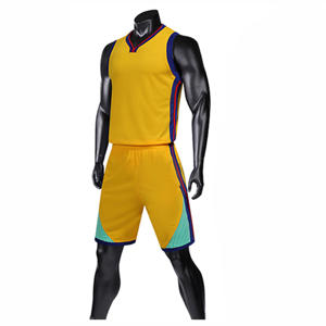 Uniforme de baloncesto de poliéster de alta calidad unisex nuevo diseño ropa deportiva transpirable Bsci venta al por mayor sublimación cosida - Product Image 6