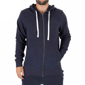Solid Multi Color Hooded Jacket With Adjusting <b>String</b> Full Sleeves Ribbed Cuff Workout Tracksuit - Product Image 6