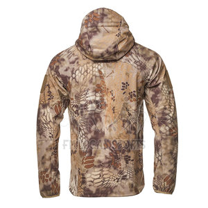 Hot Sale Printed Hunting <b>Jacket</b> With Hood <b>Men</b> Waterproof Hunting Outwear <b>Camo</b> <b>Jacket</b> - Product Image 2