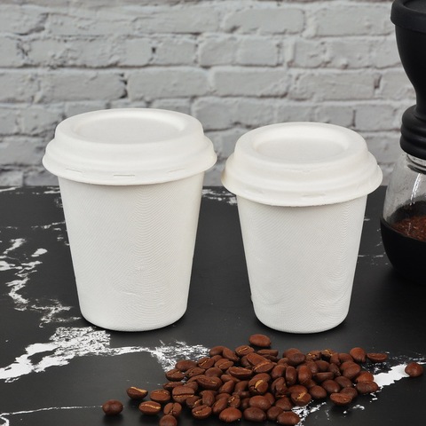 Cover Disposable Manufacture Coffee Cup Lips Biodegradable Eco Mug With Lid