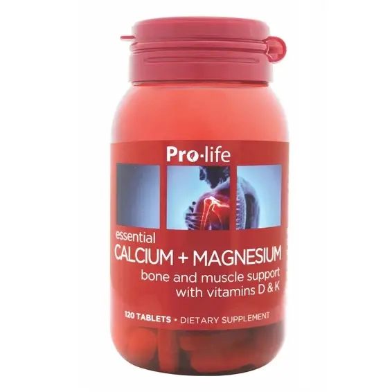 Kalsium + Magnesium Pro-Life | Vitamin dan Mineral untuk Mendukung Tulang dan Kontraksi Otot Yang Sehat