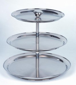 Cake Stand Set Wedding Made of High Quality Metal Best for Decorating Cakes for <b>Birthday</b> Parties and Many More Other Festivals - Product Image 6