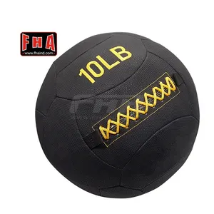 長時間のソフトメディシンボールウォールボールに耐久性のある高品質のジムエクササイズ