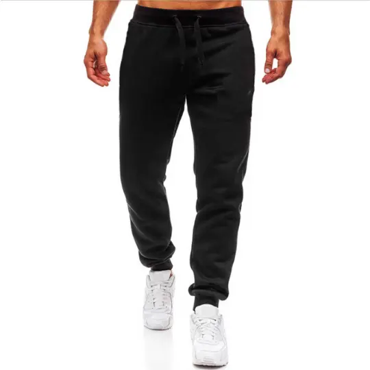 Pantalon de jogging pour hommes, 65% coton 35% polyester, de haute qualité, personnalisé, décontracté, pantalon de survêtement, tendance et Fitness, nouvelle collection