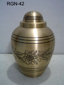 Avalon bronce latón cremación urna funeraria urnas cenizas urna - Product Image 6