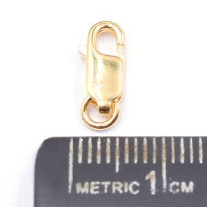 Jaipur đá quý nhà máy Cá khóa mở nhảy Vòng <span class=keywords><strong>Clasp</strong></span> 925 sterling <span class=keywords><strong>Silver</strong></span> Gold Plated handmade trang sức phụ kiện - Product Image 3