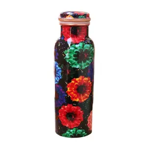 Hot sale 2024 Uniquely Designer Copper Water Bottle Printed at Best Price in India