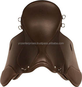 Silla de Montar Inglesa Multiusos Y&Z Premium de Cuero para Adultos ALPPS-034, Silla de Polo de Contacto Cercano para Salto, Tallas 14-18 - Product Image 3