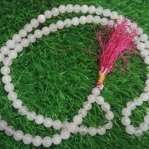 สร้อยคอมาลาทำจากหินอาเกตควอตซ์แกะสลัก สำหรับสวดมนต์และทำสมาธิ เกรด A+ คุณภาพดีที่สุด ขายส่ง - Product Image 4