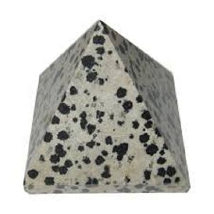 Magnifiques pyramides de cristal de jaspe dalmatien naturel, pierres précieuses de guérison, vente en gros - Product Image 2