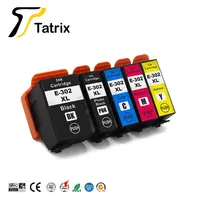 Tatrix 302 302XL T302 T302XL премиум цвета Совместимый струйный принтер картридж с чернилами для принтера Epson XP-6000 XP-6100