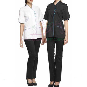 Mosaic Impex Vêtements de travail pour femmes de haute qualité à manches courtes Nouvel uniforme de nettoyage Dernière conception pour les préposés aux chambres d'hôtel - Product Image 4