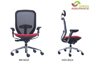 เก้าอี้สำนักงานตาข่ายกับส่วนที่เหลือคอ - Product Image 2