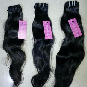 ผมต่อจากผมมนุษย์บริสุทธิ์ของชาวอินเดียเรมี่ผมตรงนุ่มสลวย30นิ้วสำหรับทอผม - Product Image 2