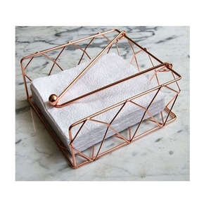 Iron Black Color <b>Tissue</b> Box <b>Wedding</b> Decorations Table Top Iron <b>Tissue</b> Holder Napkin Holder At Bestest Price - Product Image 5