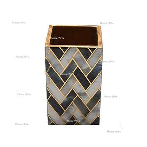 Soporte para cubiertos de madera de diseño de tendencia, soporte para cubiertos de forma cuadrada de tamaño personalizado para uso doméstico - Product Image 3