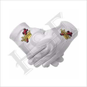 Guantes masónicos de alta calidad - Product Image 1