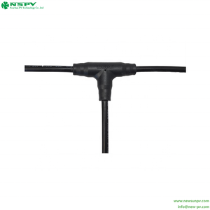 NSPV 2 in 1 ソーラー<span class=keywords><strong>T</strong></span>コネクター インラインヒューズ付き ソーラーパネル保護用 ソーラーケーブル配線ハーネス - Product Image 4